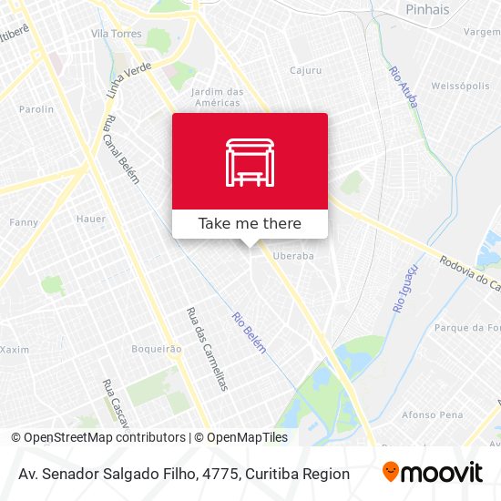 Mapa Av. Senador Salgado Filho, 4775