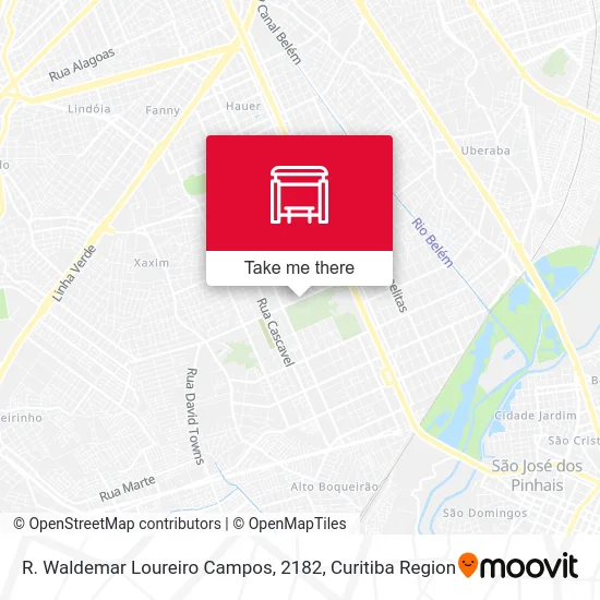 R. Waldemar Loureiro Campos, 2182 map