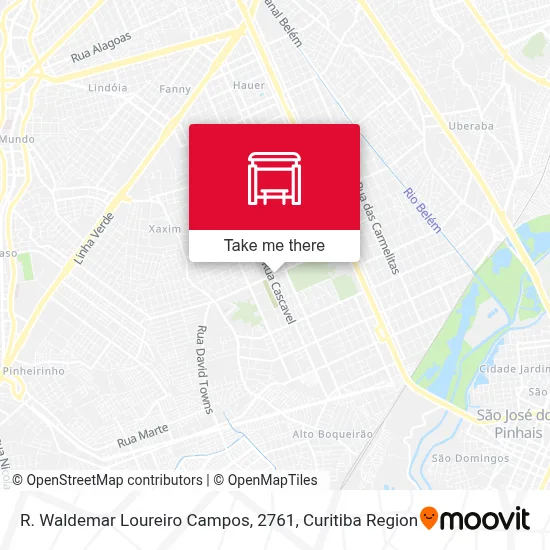 R. Waldemar Loureiro Campos, 2761 map