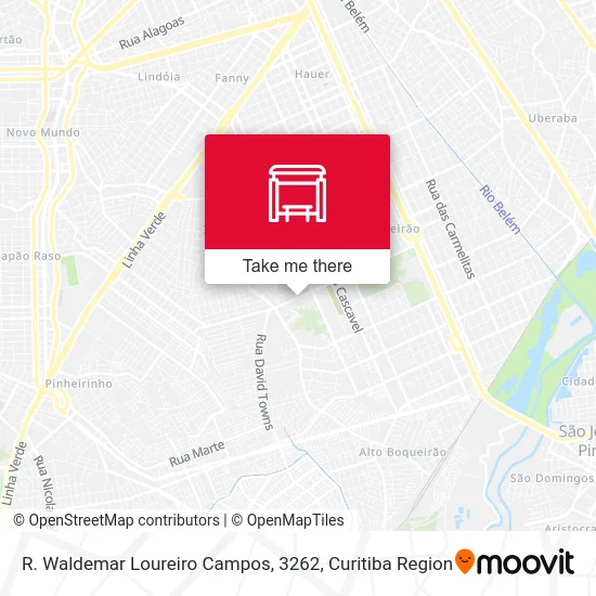 R. Waldemar Loureiro Campos, 3262 map