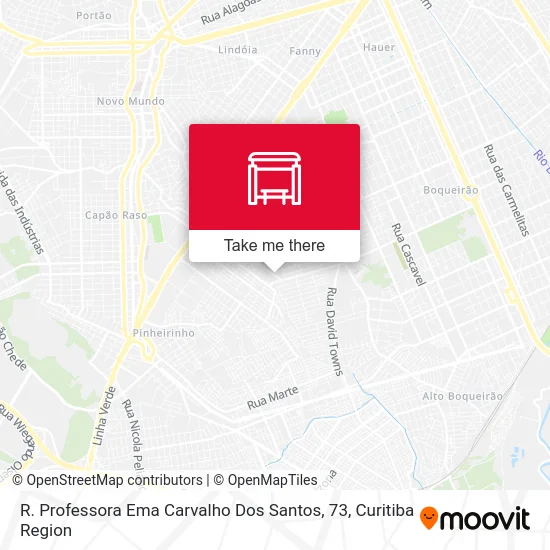 R. Professora Ema Carvalho Dos Santos, 73 map