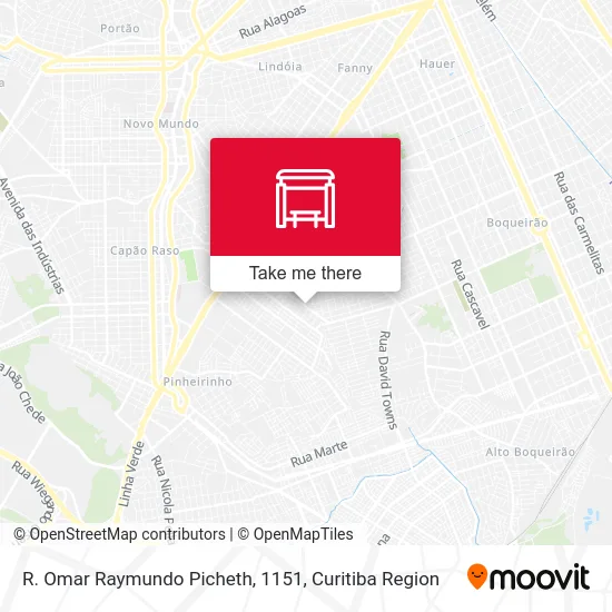 R. Omar Raymundo Picheth, 1151 map