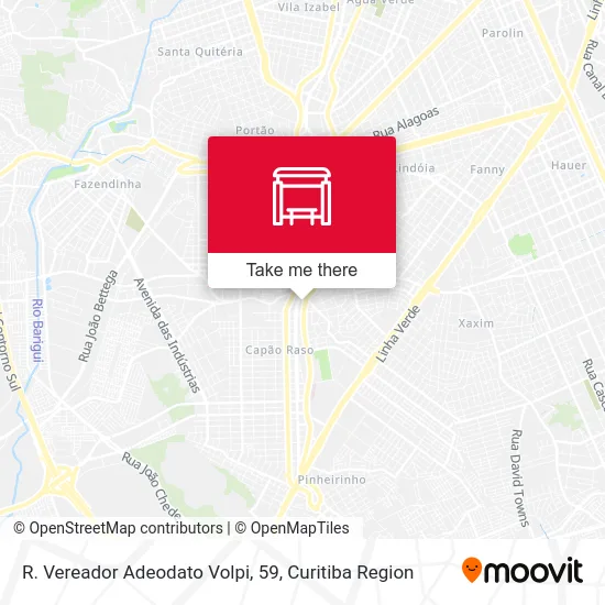 R. Vereador Adeodato Volpi, 59 map