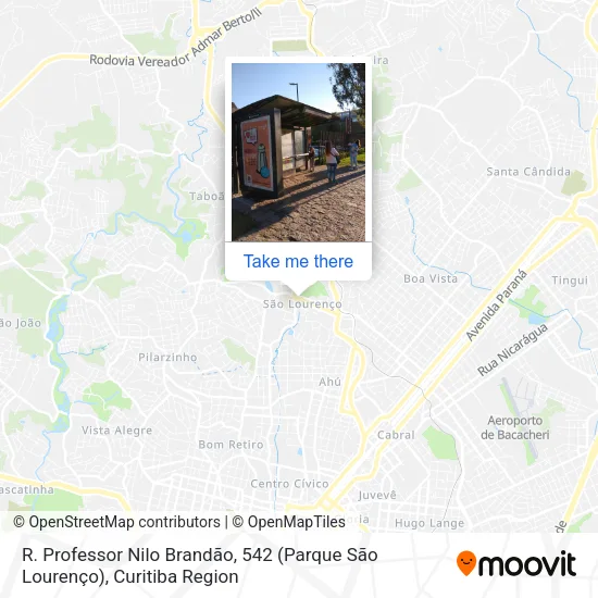 R. Professor Nilo Brandão, 542 (Parque São Lourenço) map