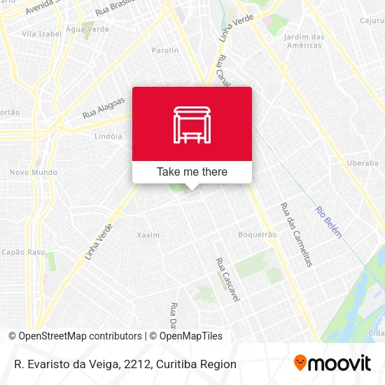 R. Evaristo da Veiga, 2212 map