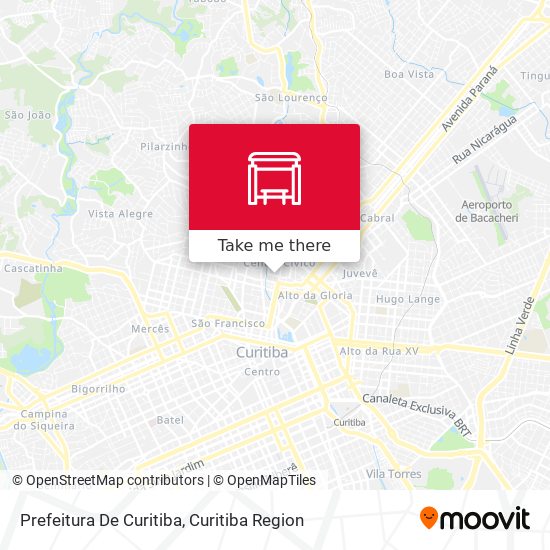 Mapa Prefeitura De Curitiba