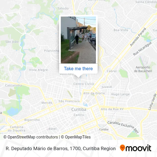 R. Deputado Mário de Barros, 1700 map