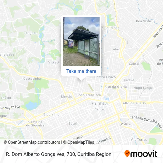 R. Dom Alberto Gonçalves, 700 map