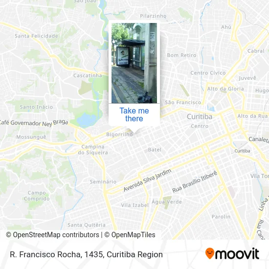 R. Francisco Rocha, 1435 map