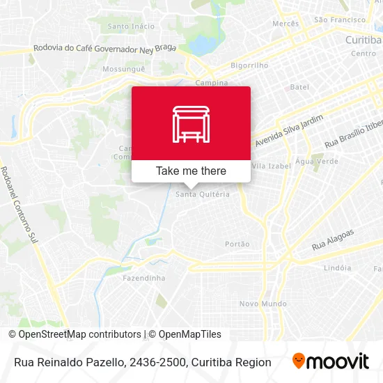 Rua Reinaldo Pazello, 2436-2500 map