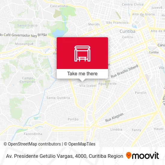 Av. Presidente Getúlio Vargas, 4000 map