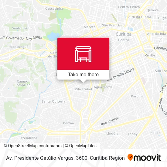 Av. Presidente Getúlio Vargas, 3600 map
