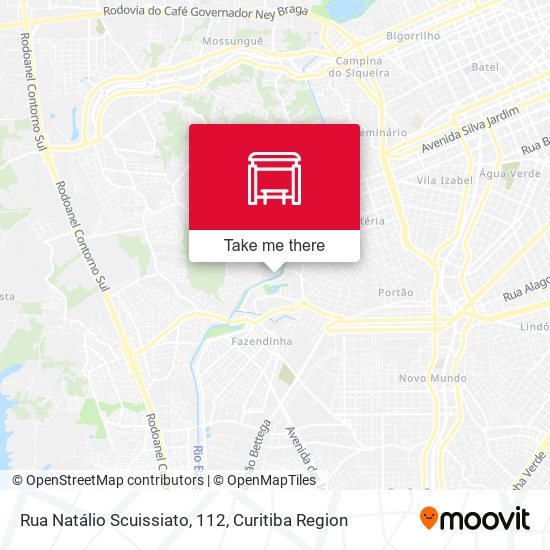 Rua Natálio Scuissiato, 112 map