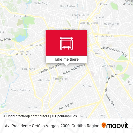 Av. Presidente Getúlio Vargas, 2000 map