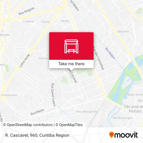 R. Cascavel, 960 map