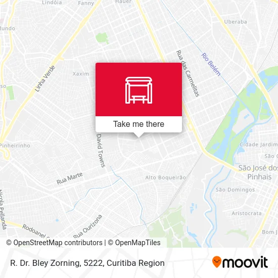 R. Dr. Bley Zorning, 5222 map