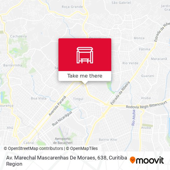 Mapa Av. Marechal Mascarenhas De Moraes, 638