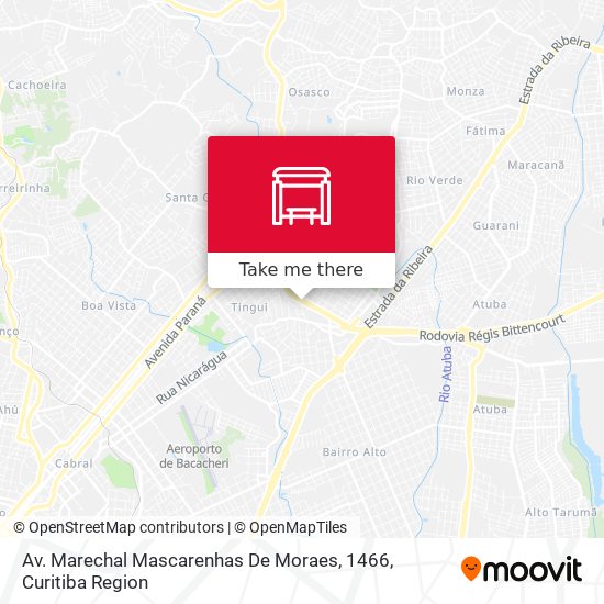 Mapa Av. Marechal Mascarenhas De Moraes, 1466