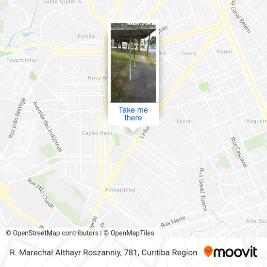 R. Marechal Althayr Roszanniy, 781 map