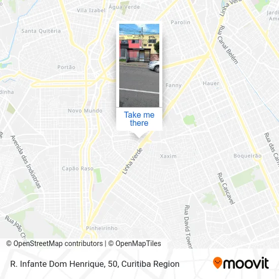 R. Infante Dom Henrique, 50 map