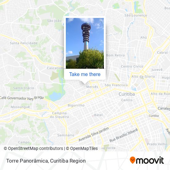 Torre Panorâmica map