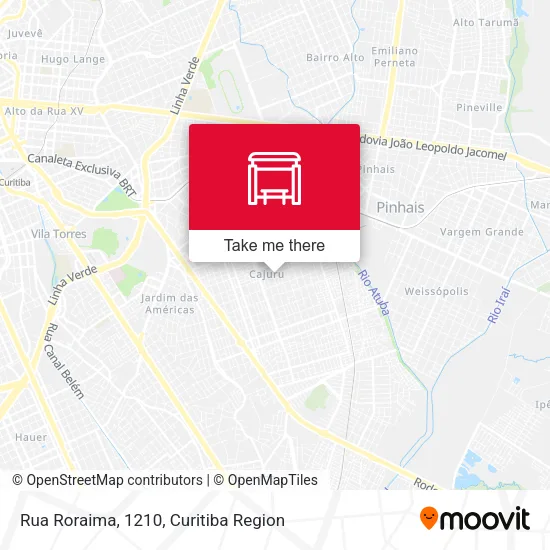 Rua Roraima, 1210 map