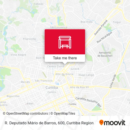 R. Deputado Mário de Barros, 600 map