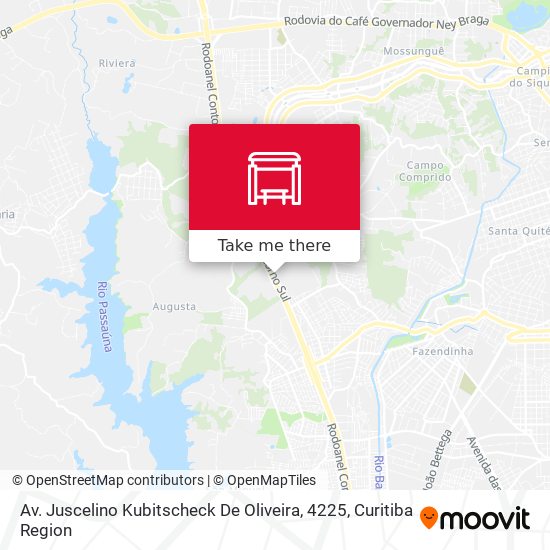 Av. Juscelino Kubitscheck De Oliveira, 4225 map