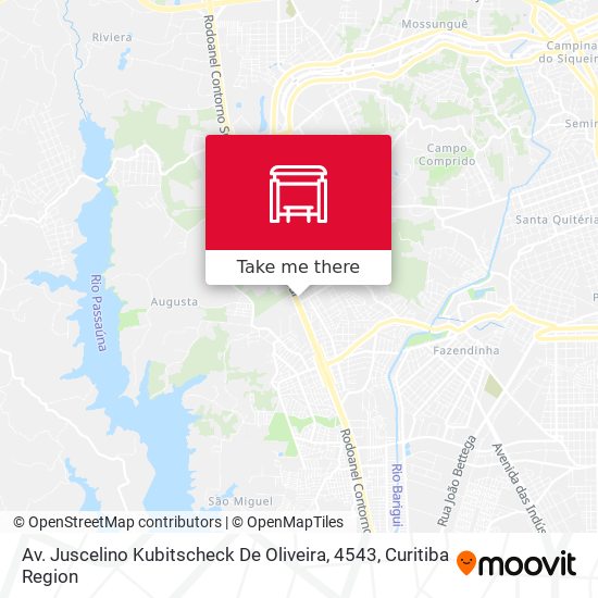 Av. Juscelino Kubitscheck De Oliveira, 4543 map