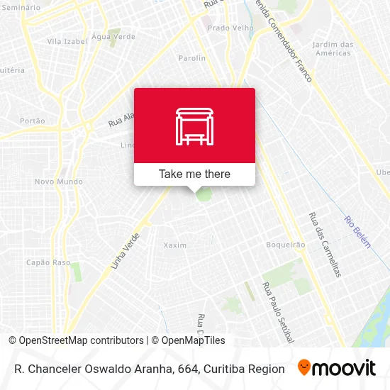 R. Chanceler Oswaldo Aranha, 664 map