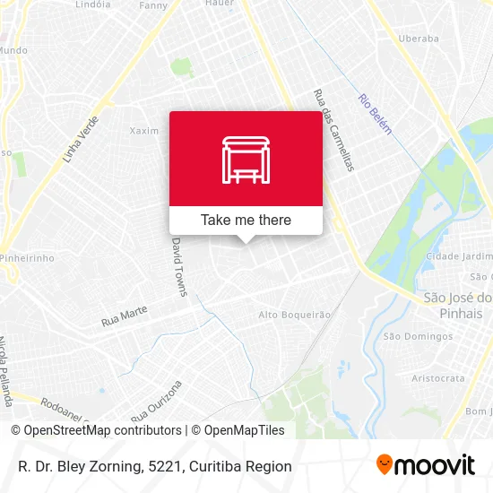 R. Dr. Bley Zorning, 5221 map