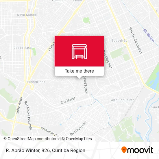 R. Abrão Winter, 926 map