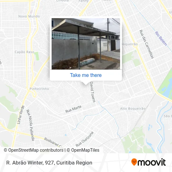 R. Abrão Winter, 927 map