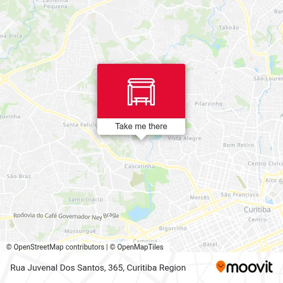 Rua Juvenal Dos Santos, 365 map