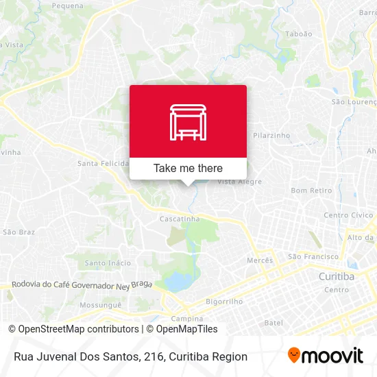 Rua Juvenal Dos Santos, 216 map
