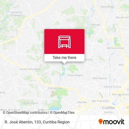 R. José Abentin, 133 map