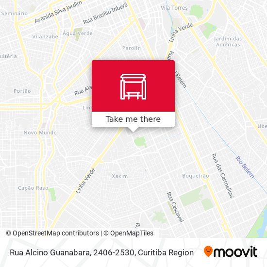 Rua Alcino Guanabara, 2406-2530 map