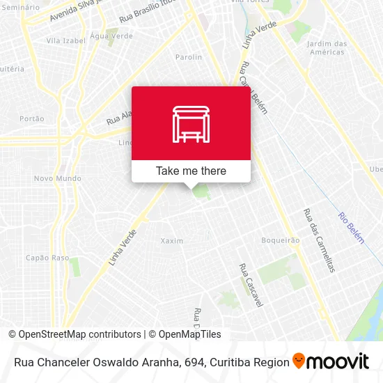 Rua Chanceler Oswaldo Aranha, 694 map