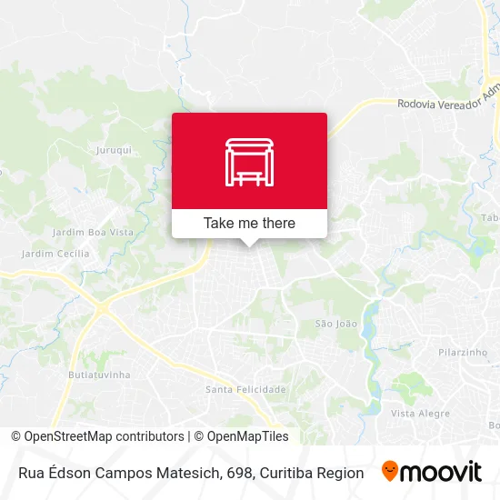 Rua Édson Campos Matesich, 698 map