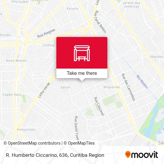 R. Humberto Ciccarino, 636 map