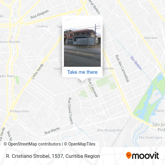 R. Cristiano Strobel, 1537 map