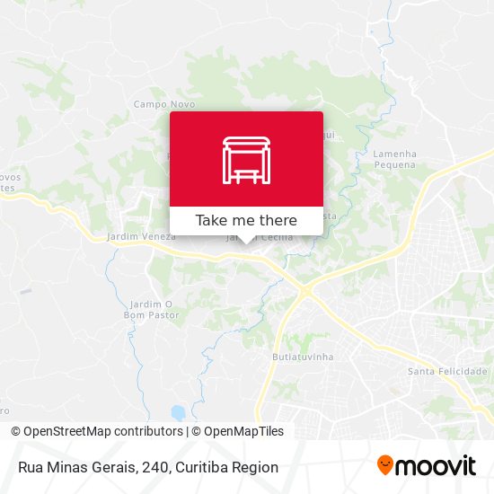 Rua Minas Gerais, 240 map