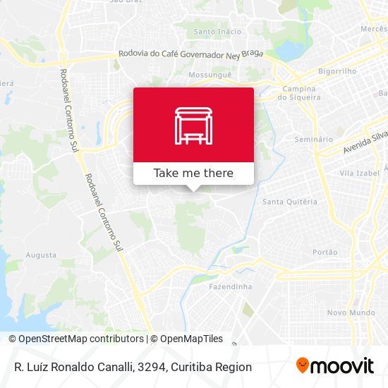 R. Luíz Ronaldo Canalli, 3294 map