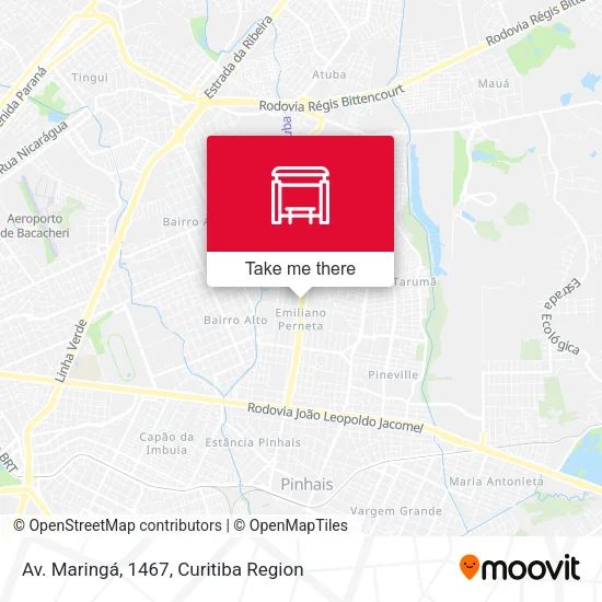 Av. Maringá, 1467 map