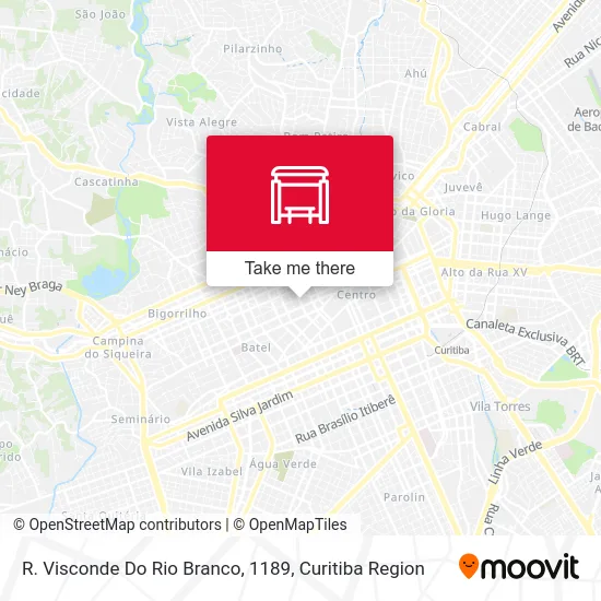 R. Visconde Do Rio Branco, 1189 map