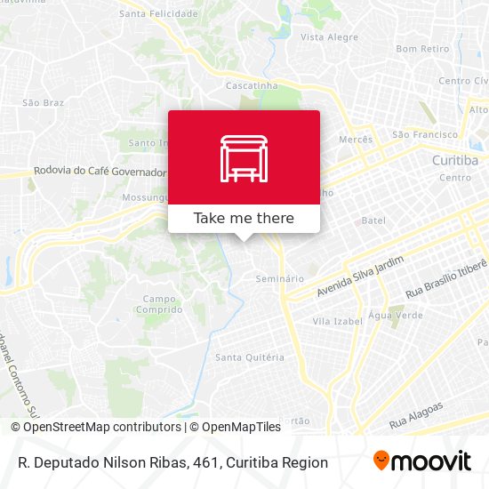 R. Deputado Nilson Ribas, 461 map