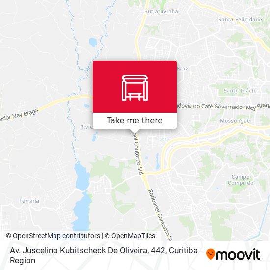 Av. Juscelino Kubitscheck De Oliveira, 442 map