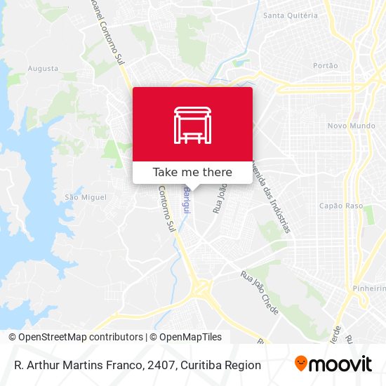 R. Arthur Martins Franco, 2407 map