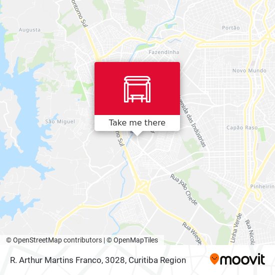 R. Arthur Martins Franco, 3028 map