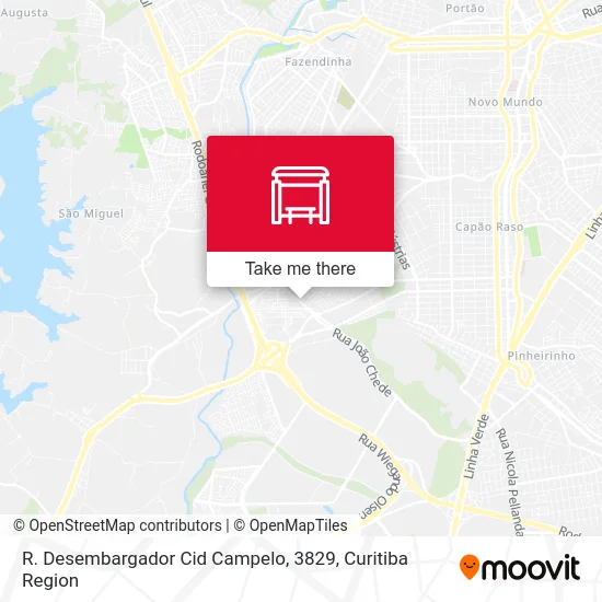 R. Desembargador Cid Campelo, 3829 map